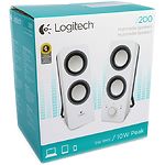 Фото Акустическая система Logitech Z200 white (980-000811) Multimedia Speaker #1