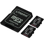 Фото microSD XC 2шт x 64Gb KINGSTON Canvas Select Plus комплект UHS-I A1 C10 (SDCS2/64GB-2P1A) R100MB/s #1