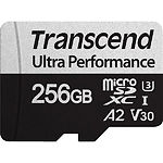 Изображение microSD XC 256 GB Transcend 340S Class10 UHS-I U3 A2 (TS256GUSD340S) SD адаптер, R160/W125 MB/s Фото microSD XC 256 GB Transcend 340S Class10 UHS-I U3 A2 (TS256GUSD340S) SD адаптер, R160/W125 MB/s