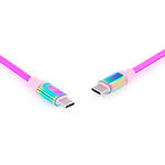 Фото Кабель REAL-EL USB Premium Type C - Type C Rainbow, 1м (EL123500053), 104741 #7