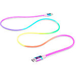 Фото Кабель REAL-EL USB Premium Type C - Type C Rainbow, 1м (EL123500053), 104741 #6