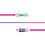 Фото Кабель REAL-EL USB Premium Type C - Type C Rainbow, 1м (EL123500053), 104741 #3