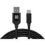 Фото Кабель REAL-EL USB 2.0 Premium USB / Type C  2m, Fabric black (EL123500047) 104765