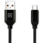 Фото Кабель REAL-EL USB 2.0 Premium USB / Type C  2m, Fabric black (EL123500047) 104765 #2