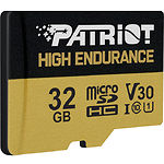 Изображение microSD HC 32Gb PATRIOT High Endurance UHS-I U1 V30 Class10 (с переходником SD, PEF32GE31MCH) #6 Фото microSD HC 32Gb PATRIOT High Endurance UHS-I U1 V30 Class10 (с переходником SD, PEF32GE31MCH) #6