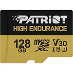 Изображение microSD XC 128 GB Patriot High Endurance UHS-I U3 C10 V30 (с переходником SD, PEF128GE31MCH)R-95MB/s Фото microSD XC 128 GB Patriot High Endurance UHS-I U3 C10 V30 (с переходником SD, PEF128GE31MCH)R-95MB/s