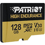 Изображение microSD XC 128 GB Patriot High Endurance UHS-I U3 C10 V30 (с переходником SD, PEF128GE31MCH)R-95MB/s #6 Фото microSD XC 128 GB Patriot High Endurance UHS-I U3 C10 V30 (с переходником SD, PEF128GE31MCH)R-95MB/s #6