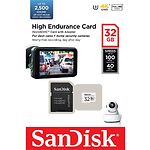 Фото microSD HC 32GB SanDisk High Endurance V30 C10 UHS-I U3 (SDSQQNR-032G-GN6IA) SD перех.,R/W 100/60Mbs #1