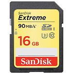 Фото SD HC 16Gb SanDisk Extreme Class 10 UHS-I U3 (SDSDXNE-016G-GNCIN) (90Mb/s, 600x)