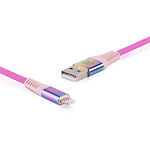 Фото Кабель REAL-EL USB 2.0 MFI USB / Lightning 1m, Rainbow (EL123500051) 104703 #9