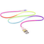 Фото Кабель REAL-EL USB 2.0 MFI USB / Lightning 1m, Rainbow (EL123500051) 104703 #8