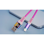 Фото Кабель REAL-EL USB 2.0 MFI USB / Lightning 1m, Rainbow (EL123500051) 104703 #2