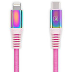 Фото Кабель REAL-EL USB2.0 MFI PD Type C / Lightning 1м Rainbow (EL123500054) 104710 #2