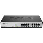 Коммутатор D-Link DGS-1016D 16 port LAN 10/100/1000Mb - фото
