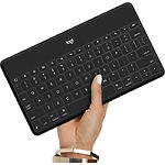 Изображение Клавиатура Logitech Keys-To-Go Bluetooth Keyboard black (920-010126) #2 Фото Клавиатура Logitech Keys-To-Go Bluetooth Keyboard black (920-010126) #2