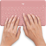 Изображение Клавиатура Logitech Keys-To-Go Bluetooth Keyboard pink (920-010122) #2 Фото Клавиатура Logitech Keys-To-Go Bluetooth Keyboard pink (920-010122) #2