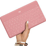 Изображение Клавиатура Logitech Keys-To-Go Bluetooth Keyboard pink (920-010122) #1 Фото Клавиатура Logitech Keys-To-Go Bluetooth Keyboard pink (920-010122) #1