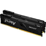 Изображение DDR-4 2шт x 4GB 3200МГц Kingston FURY Beast Black (KF432C16BBK2/8) Фото DDR-4 2шт x 4GB 3200МГц Kingston FURY Beast Black (KF432C16BBK2/8)