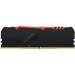 Фото DDR-4 16GB 2666МГц Kingston FURY Beast RGB (KF426C16BB1A/16)