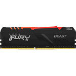 Фото DDR-4 16GB 2666МГц Kingston FURY Beast RGB (KF426C16BB1A/16) #4