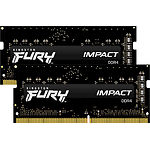 Изображение SO-DIMM 2x32GB DDR4 3200МГц Kingston FURY Impact (KF432S20IBK2/64) Фото SO-DIMM 2x32GB DDR4 3200МГц Kingston FURY Impact (KF432S20IBK2/64)