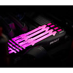 Фото DDR-4 2шт x 32GB 3000МГц Kingston FURY Beast Black RGB (KF430C16BBAK2/64) #2