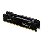 Изображение DDR-3 2шт x 8GB PC-15000 (1866) Kingston FURY Beast Black (KF318C10BBK2/16) Фото DDR-3 2шт x 8GB PC-15000 (1866) Kingston FURY Beast Black (KF318C10BBK2/16)