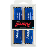 Фото DDR-3 2шт x 4GB PC-15000 (1866) Kingston FURY Beast Blue (KF318C10BK2/8) #2