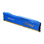 Фото DDR-3 8GB PC-15000 (1866) Kingston FURY Beast Blue (KF318C10B/8)