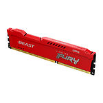 Изображение DDR-3 8GB PC-12800 (1600) Kingston FURY Beast Red (KF316C10BR/8) Фото DDR-3 8GB PC-12800 (1600) Kingston FURY Beast Red (KF316C10BR/8)