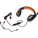 Изображение Gemix W-330 PRO black-orange игровая гарнитура #1 Фото Gemix W-330 PRO black-orange игровая гарнитура #1