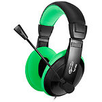 Фото Gemix W-300 black-green игровая гарнитура