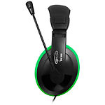 Фото Gemix W-300 black-green игровая гарнитура #2
