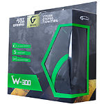 Фото Gemix W-300 black-green игровая гарнитура