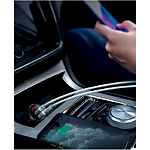 Изображение Автомобильное ЗУ Baseus CCBX-0G Black-Grey, 2*USB-A, 4.8A, 24W #3 Фото Автомобильное ЗУ Baseus CCBX-0G Black-Grey, 2*USB-A, 4.8A, 24W #3