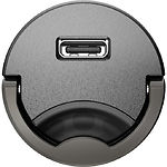 Изображение Автомобильное ЗУ Baseus VCHX-B0G Grey, USB Type-C, QC4.0, 30W, 4.5V-20V/5A-1.5A #5 Фото Автомобильное ЗУ Baseus VCHX-B0G Grey, USB Type-C, QC4.0, 30W, 4.5V-20V/5A-1.5A #5
