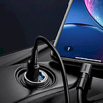 Изображение Автомобильное ЗУ Baseus VCHX-B0G Grey, USB Type-C, QC4.0, 30W, 4.5V-20V/5A-1.5A #2 Фото Автомобильное ЗУ Baseus VCHX-B0G Grey, USB Type-C, QC4.0, 30W, 4.5V-20V/5A-1.5A #2