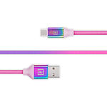Фото Кабель REAL-EL USB 2.0 Premium USB / Type C 1m, Rainbow (EL123500050) 104734 #3