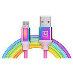 Фото Кабель REAL-EL USB 2.0 Premium USB / Micro USB 1m, Rainbow (EL123500052) 104727