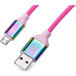 Фото Кабель REAL-EL USB 2.0 Premium USB / Micro USB 1m, Rainbow (EL123500052) 104727 #5