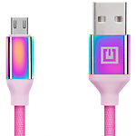 Фото Кабель REAL-EL USB 2.0 Premium USB / Micro USB 1m, Rainbow (EL123500052) 104727 #4
