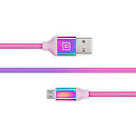 Фото Кабель REAL-EL USB 2.0 Premium USB / Micro USB 1m, Rainbow (EL123500052) 104727 #3