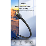 Изображение Кабель Baseus CAKGQ-L01 3м Black 8K HDMI to 8K HDMI v2.1 #3 Фото Кабель Baseus CAKGQ-L01 3м Black 8K HDMI to 8K HDMI v2.1 #3