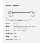 Изображение Кабель Baseus CAKGQ-L01 3м Black 8K HDMI to 8K HDMI v2.1 #2 Фото Кабель Baseus CAKGQ-L01 3м Black 8K HDMI to 8K HDMI v2.1 #2