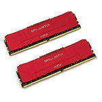 Изображение DDR-4 2шт x 8GB 3600МГц Crucial Ballistix Red (BL2K8G36C16U4R) Фото DDR-4 2шт x 8GB 3600МГц Crucial Ballistix Red (BL2K8G36C16U4R)