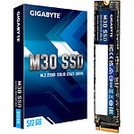Фото SSD GIGABYTE M30 512GB M.2 2280 NVMe PCIE3.0 x4 (GP-GM30512G-G) 3500/2600 Mb/s