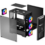 Изображение Корпус Deepcool MATREXX 50 MESH 4FS ATX/Micro ATX/Mini-ITX без БП #1 Фото Корпус Deepcool MATREXX 50 MESH 4FS ATX/Micro ATX/Mini-ITX без БП #1