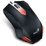 Изображение Мышка Genius X-G200 USB Gaming Black (31040034100) Фото Мышка Genius X-G200 USB Gaming Black (31040034100)