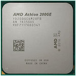 Процессор AMD Athlon 200GE (3,2GHz) AM4 2-Core/4-Thread YD200GC6M2OFB tray - фото