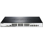 Изображение Коммутатор D-Link DGS-1510-28XMP, управляемый Switch 24-port 10/100/1000Base-X, 4-port 10Giga SFP+ Фото Коммутатор D-Link DGS-1510-28XMP, управляемый Switch 24-port 10/100/1000Base-X, 4-port 10Giga SFP+